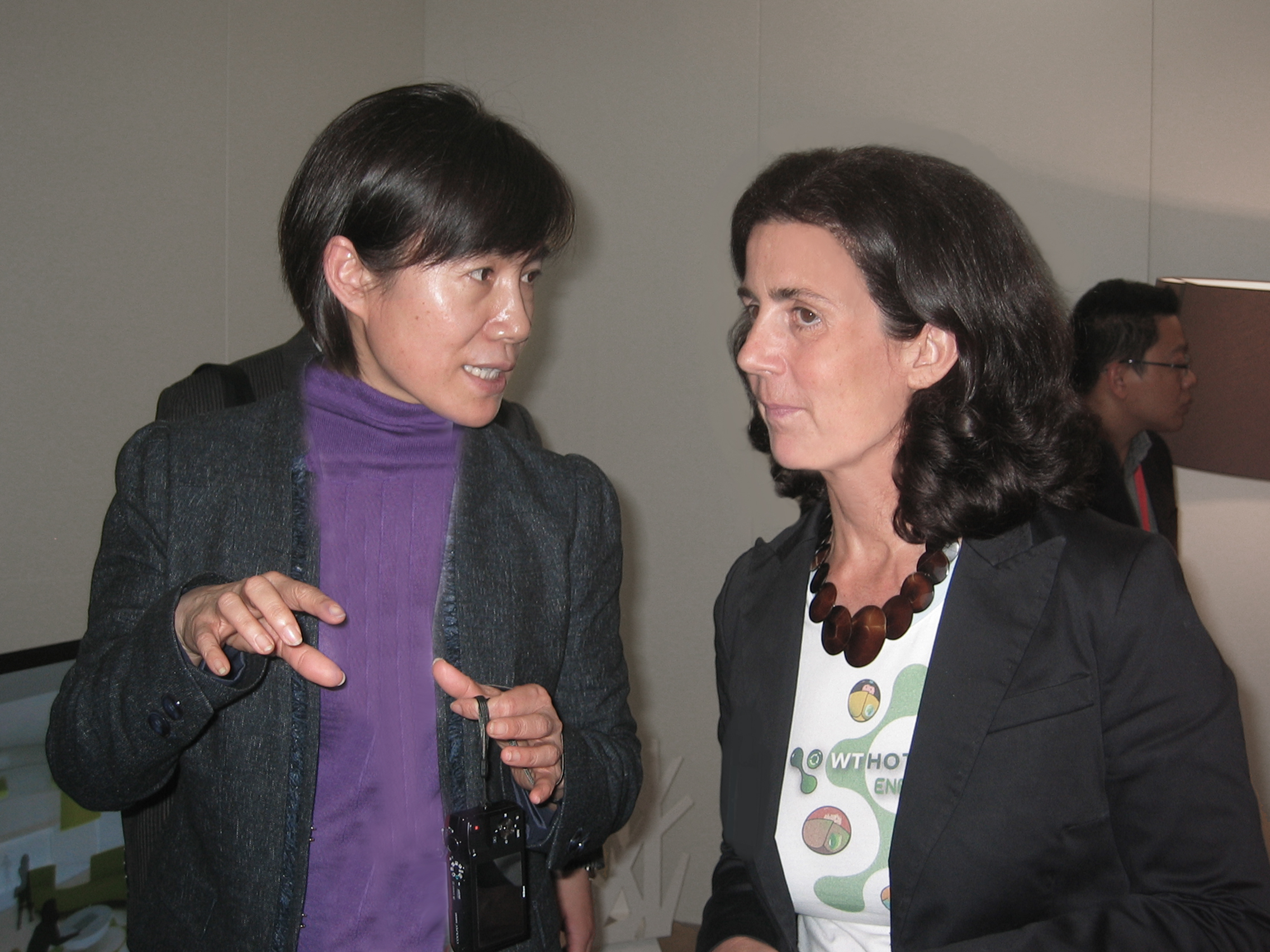 WT Ceo with Starwood Hotel Project Manager
